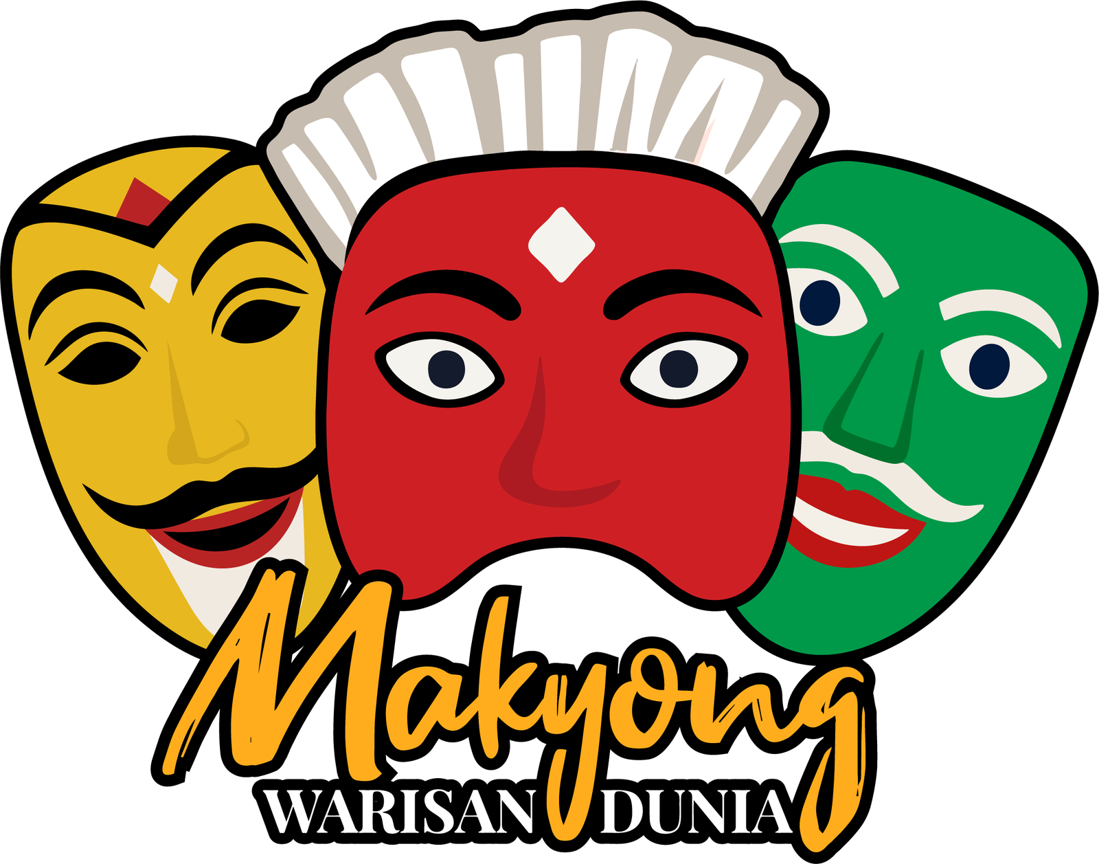 Makyong Warisan Dunia Logo